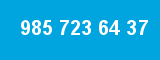 985 723 64 37 985 723 64 37